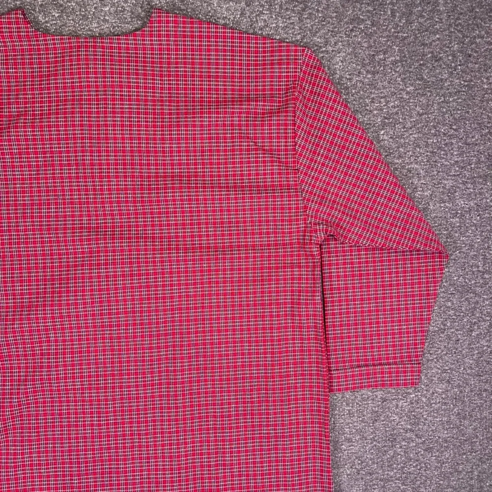 Disney Nightshirt Womens L/XL Red Plaid Winnie Pooh Eeyore Christmas Sleepwear - Picture 14 of 16